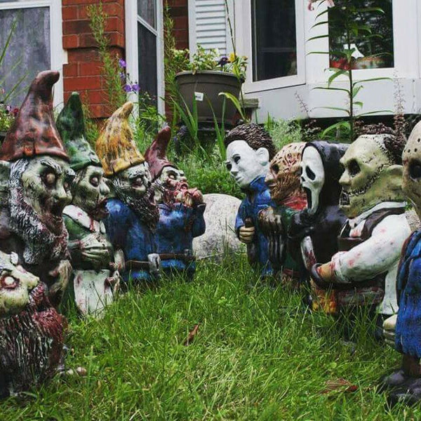 Horror Movie Garden Gnomes Killer